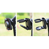 Maxbell Universal Stroller Cup Holder Stroller Accessories for Trolley Scooter Black