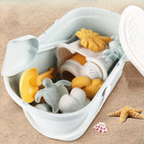 Maxbell 21Pcs Bucket and Spade Castle Sand Toys Travel Beach Toys for Children Gifts