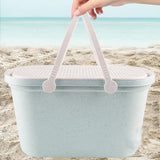 Maxbell 21Pcs Bucket and Spade Castle Sand Toys Travel Beach Toys for Children Gifts