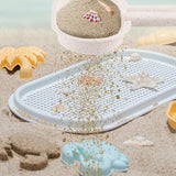 Maxbell 21Pcs Bucket and Spade Castle Sand Toys Travel Beach Toys for Children Gifts