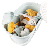 Maxbell 21Pcs Bucket and Spade Castle Sand Toys Travel Beach Toys for Children Gifts