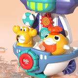 Maxbell Baby Bath Shower Toy Versatile Decoration Baby Water Toy for Children Infant White