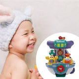 Maxbell Baby Bath Shower Toy Versatile Decoration Baby Water Toy for Children Infant White