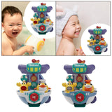 Maxbell Baby Bath Shower Toy Versatile Decoration Baby Water Toy for Children Infant White
