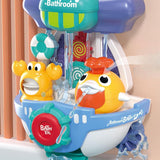 Maxbell Baby Bath Shower Toy Versatile Decoration Baby Water Toy for Children Infant White