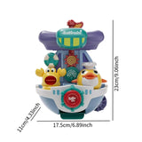 Maxbell Baby Bath Shower Toy Versatile Decoration Baby Water Toy for Children Infant Blue