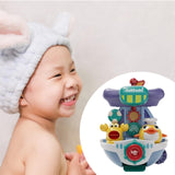 Maxbell Baby Bath Shower Toy Versatile Decoration Baby Water Toy for Children Infant Blue