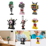 Maxbell Action Figure Building Blocks Room Decoration for Kids Ages 3+ Year Old Fans Green