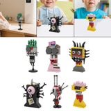 Maxbell Action Figure Building Blocks Room Decoration for Kids Ages 3+ Year Old Fans Green