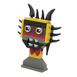 Maxbell Action Figure Building Blocks Room Decoration for Kids Ages 3+ Year Old Fans Yellow Black