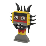 Maxbell Action Figure Building Blocks Room Decoration for Kids Ages 3+ Year Old Fans Yellow Black