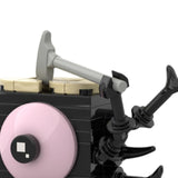 Maxbell Action Figure Building Blocks Room Decoration for Kids Ages 3+ Year Old Fans Black