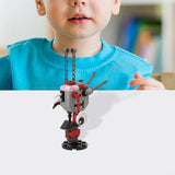 Maxbell Action Figure Building Blocks Room Decoration for Kids Ages 3+ Year Old Fans Grey