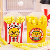 Maxbell Cute French Fries Chips Eraser Student Prizes Children Gifts School Supplies