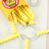 Maxbell Cute French Fries Chips Eraser Student Prizes Children Gifts School Supplies