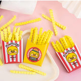 Maxbell Cute French Fries Chips Eraser Student Prizes Children Gifts School Supplies