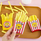 Maxbell Cute French Fries Chips Eraser Student Prizes Children Gifts School Supplies