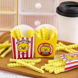 Maxbell Cute French Fries Chips Eraser Student Prizes Children Gifts School Supplies
