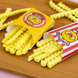 Maxbell Cute French Fries Chips Eraser Student Prizes Children Gifts School Supplies