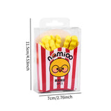 Maxbell Cute French Fries Chips Eraser Student Prizes Children Gifts School Supplies