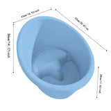 Maxbell Kids Bath Bucket Anti Slip Comfortable Kids Bath Tub for Gifts Kids Children Blue