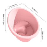 Maxbell Kids Bath Bucket Anti Slip Comfortable Kids Bath Tub for Gifts Kids Children Pink
