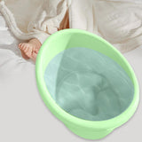 Maxbell Kids Bath Bucket Anti Slip Comfortable Kids Bath Tub for Gifts Kids Children Green