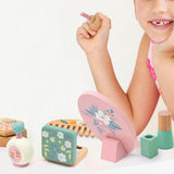 Maxbell Play Makes up Beauty Set Gifts Princess Makeup Kit for Ages 3-6 Little Girls