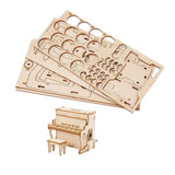 Maxbell 3D Puzzles Aesthetic DIY Piano Music Box for Holiday Birthday Gift Men Women
