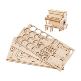 Maxbell 3D Puzzles Aesthetic DIY Piano Music Box for Holiday Birthday Gift Men Women