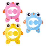 Maxbell Shower Cap for Kids with Ear Cover Lovely Adjustable for Travel Indoor Pink