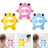 Maxbell Shower Cap for Kids with Ear Cover Lovely Adjustable for Travel Indoor Pink