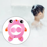 Maxbell Shower Cap for Kids with Ear Cover Lovely Adjustable for Travel Indoor Pink