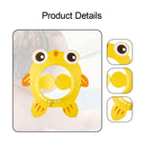 Maxbell Shower Cap for Kids with Ear Cover Lovely Adjustable for Travel Indoor yellow