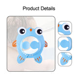 Maxbell Shower Cap for Kids with Ear Cover Lovely Adjustable for Travel Indoor blue