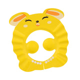 Maxbell Shower Cap for Kids EVA Shower Accessory Cute Bath Cap for Kids Indoor Girls yellow