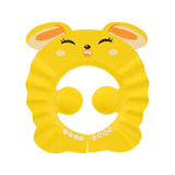 Maxbell Shower Cap for Kids EVA Shower Accessory Cute Bath Cap for Kids Indoor Girls yellow