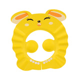 Maxbell Shower Cap for Kids EVA Shower Accessory Cute Bath Cap for Kids Indoor Girls yellow