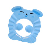 Maxbell Shower Cap for Kids EVA Shower Accessory Cute Bath Cap for Kids Indoor Girls blue