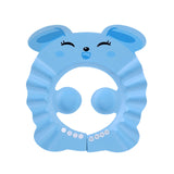 Maxbell Shower Cap for Kids EVA Shower Accessory Cute Bath Cap for Kids Indoor Girls blue