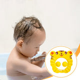 Maxbell Shower Cap for Kids Lovely Shower Accessory Bath Cap for Girls Children Kids yellow