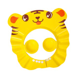 Maxbell Shower Cap for Kids Lovely Shower Accessory Bath Cap for Girls Children Kids yellow