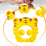 Maxbell Shower Cap for Kids Lovely Shower Accessory Bath Cap for Girls Children Kids yellow