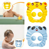 Maxbell Shower Cap for Kids Lovely Shower Accessory Bath Cap for Girls Children Kids yellow