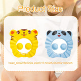 Maxbell Shower Cap for Kids Lovely Shower Accessory Bath Cap for Girls Children Kids blue