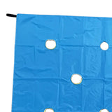 Maxbell Hole Tarp Set Preschool Playing Fun Equipment Coordination Kids with 6 Balls Blue