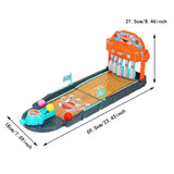 Maxbell Tabletop Bowling Game Set Funny for Children Family Entertainment Party Gift