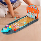 Maxbell Tabletop Bowling Game Set Funny for Children Family Entertainment Party Gift