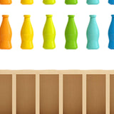 Maxbell Wood Bottles Color Matching Game Children's Toy Sturdy Versatile Lightweight