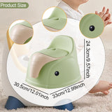 Maxbell Training Toilet Removable with Splash Guard with Lid Summer Baby Potty Chair Green